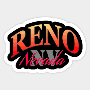 City Pride: Reno, Nevada Sticker